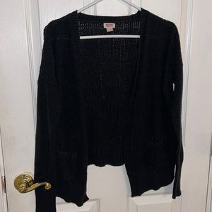 Woman’s Black Cardigan